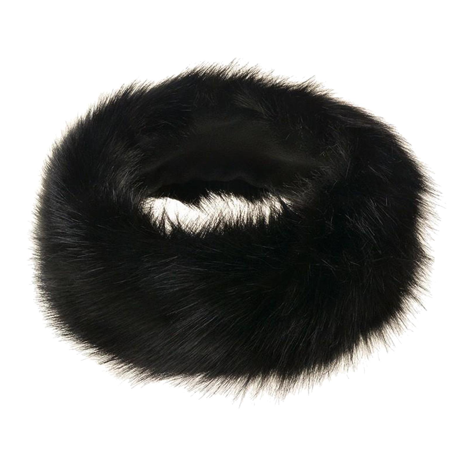 Faux Fur Ear Warmer Headband f - Fleece Ear Warmer Band ulasan dan harga