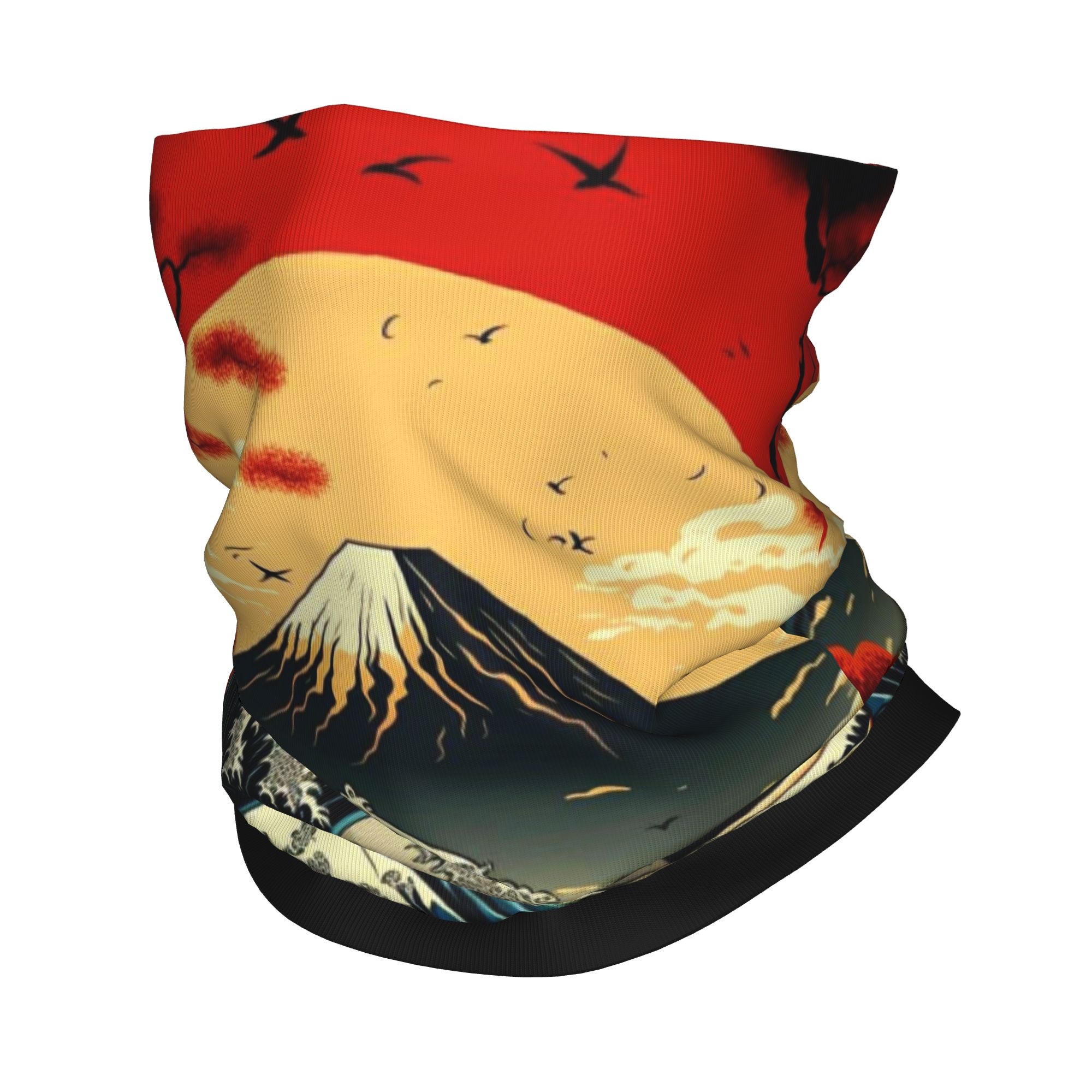 The Great Wave off Kanagawa Ba - Neck Gaiter Fleece ulasan dan harga