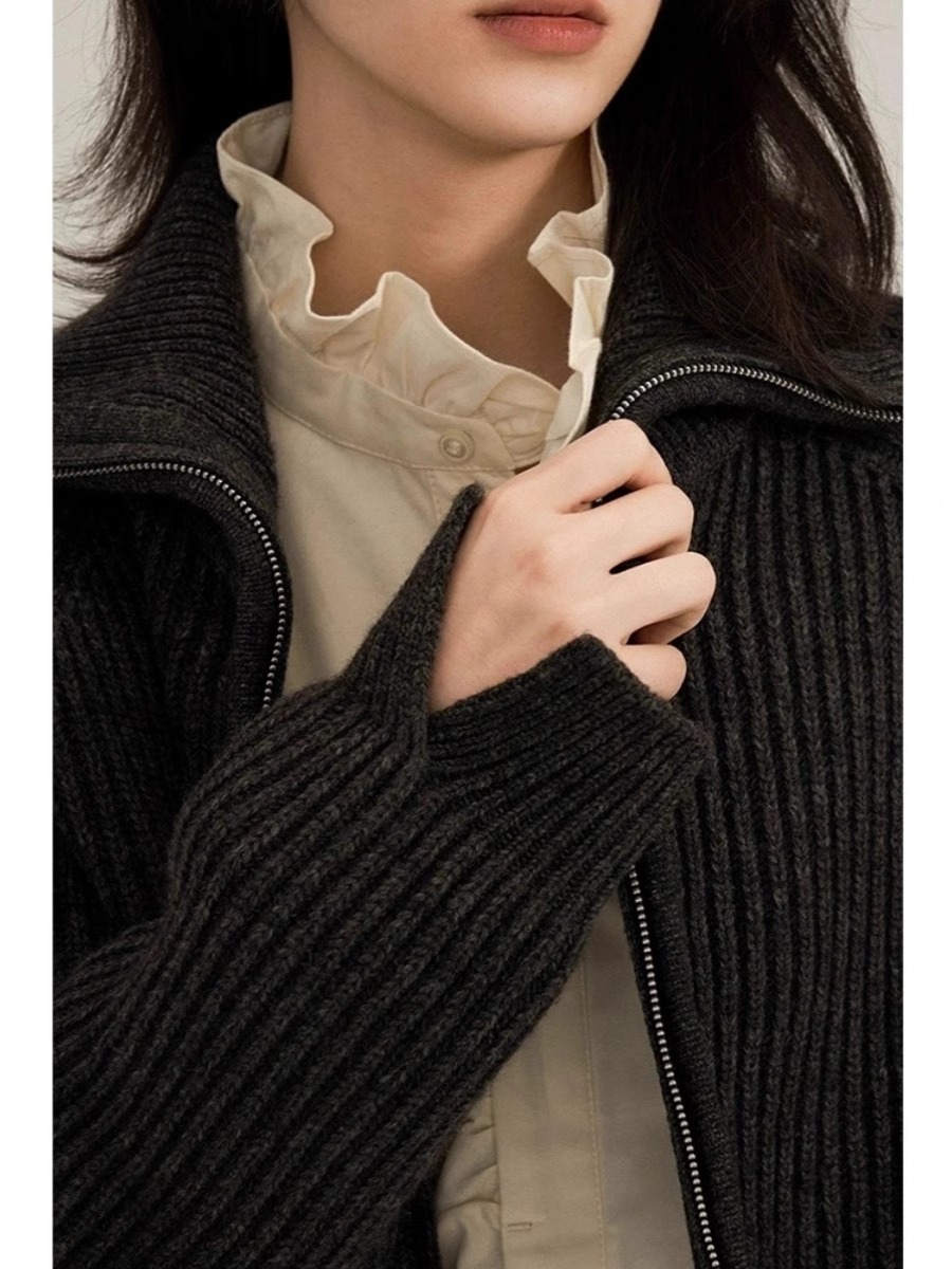Heavy design Autumn/Winter bla - Wool Coat Peacoat ulasan dan harga