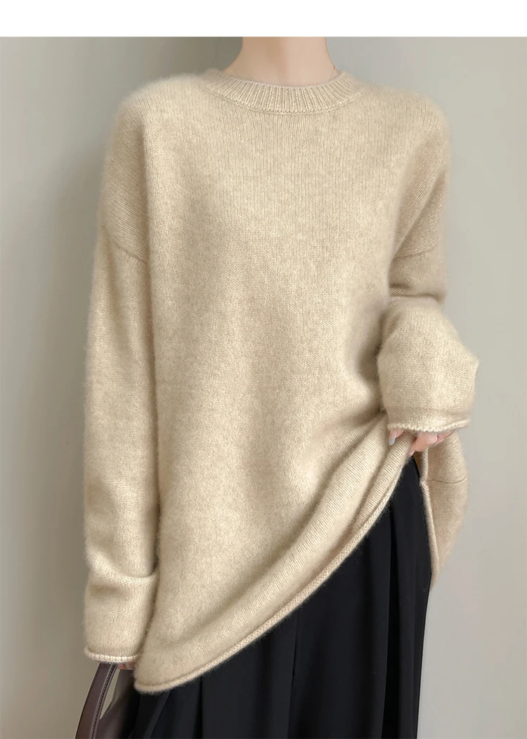Women's plus Size Cashmere Swe - Wool Coat Peacoat ulasan dan harga