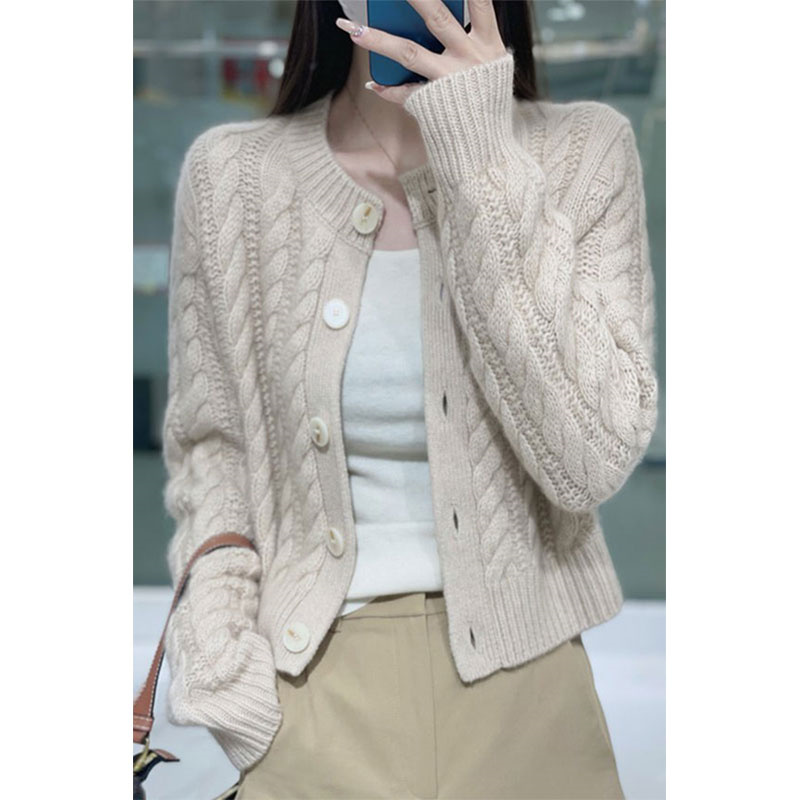  ﻿ High end Thickened Loose S - Wool Coat Peacoat ulasan dan harga